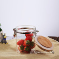 Frasco de vidro para armazenamento de frascos de fermentação de mel